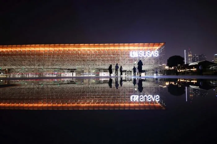 BIM Architecture | 2019 Shanghai Urban Space Art Season Main Exhibition Hall Entrance Security Check Shed/Tongji Original Design Studio