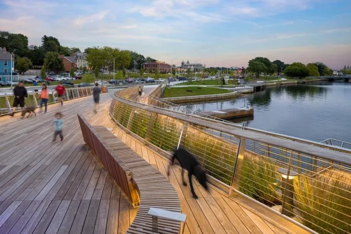 BIM Architecture | The Link of the City - Providence Pedestrian Bridge