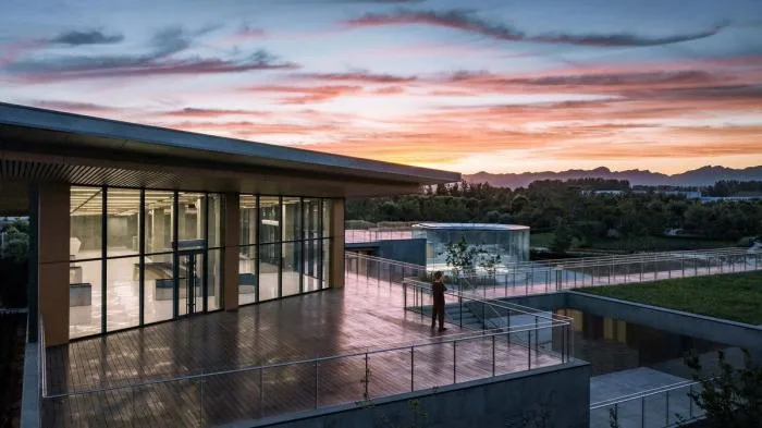 BIM Architecture | Traces of the Earth: Seven Colored Mountain Mine Garden Visitor Center/UUA Architects
