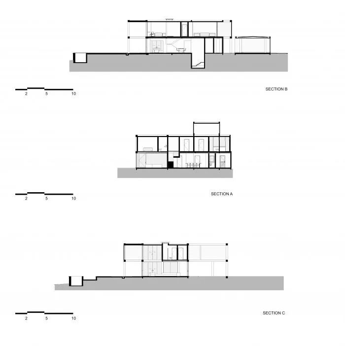 BIM Architecture | Concrete "Grid" Residential Buildings with Aesthetic Structural Form