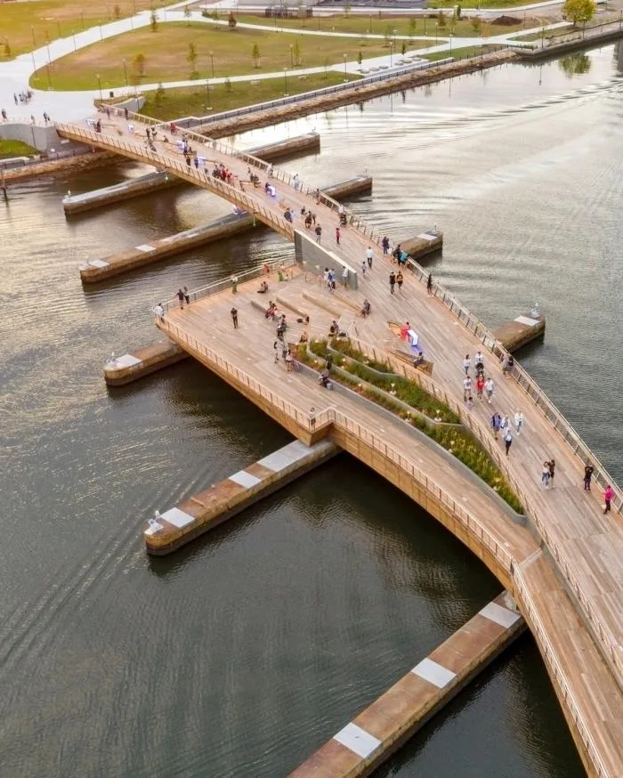 BIM Architecture | The Link of the City - Providence Pedestrian Bridge