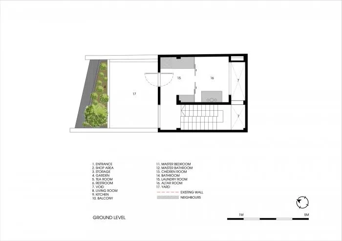 BIM Architecture | Dancing Sky Garden: Vietnamese Row House