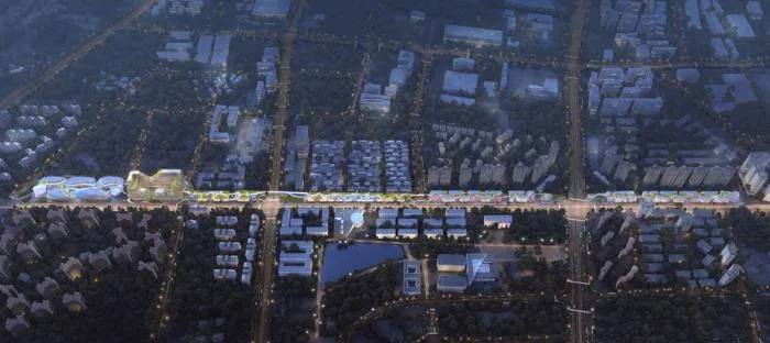 BIM Architecture | Aedas New Work: 2.4-kilometer Super Line Park, New Commercial Model for Parks