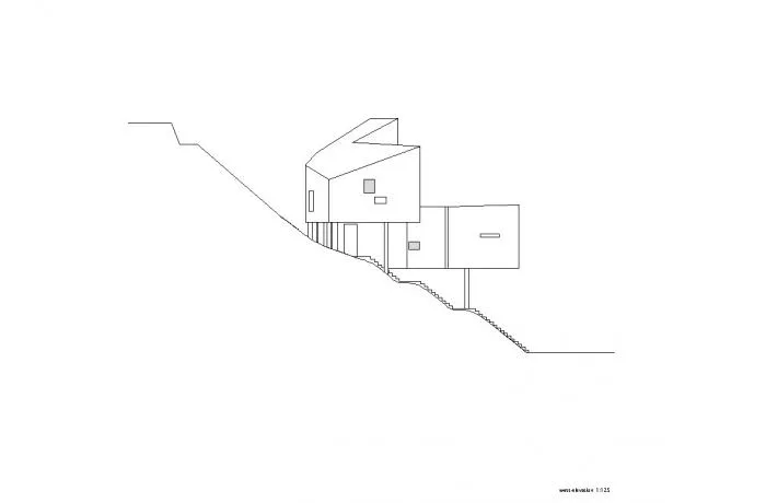 BIM Architecture | Residential Buildings on Slopes: 8008