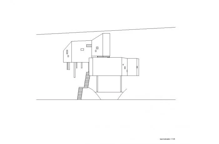 BIM Architecture | Residential Buildings on Slopes: 8008