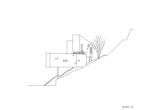 BIM Architecture | Residential Buildings on Slopes: 8008