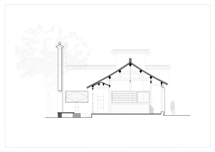 BIM Architecture | Collision between Jiangnan Old Street and Coffee Culture: D-U Duka Collection/Ben Zhe Architecture