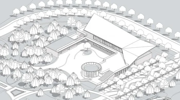 BIM Architecture | Traces of the Earth: Seven Colored Mountain Mine Garden Visitor Center/UUA Architects
