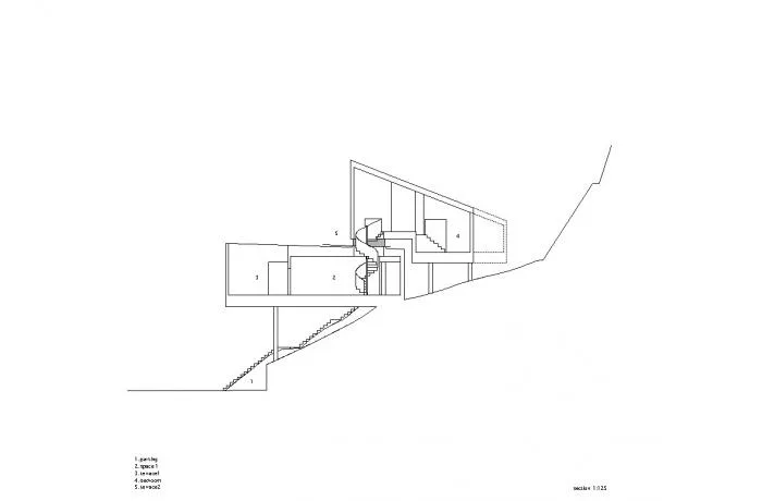 BIM Architecture | Residential Buildings on Slopes: 8008