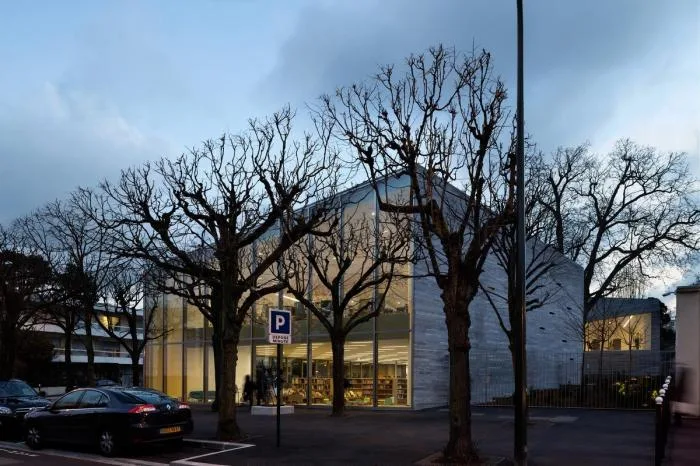 BIM Architecture | Town Tree Courtyard - Queenstown Media Library