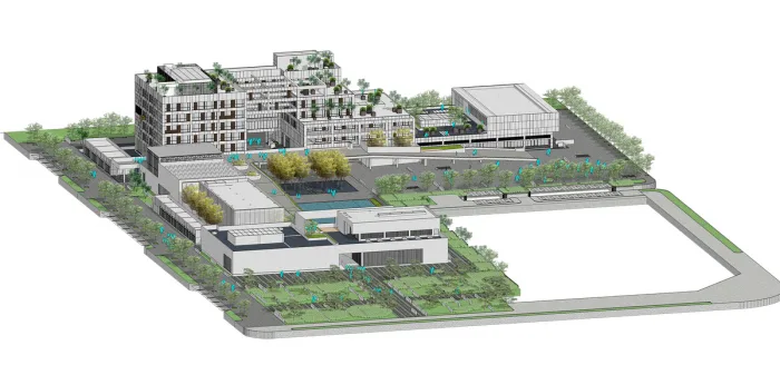 BIM Architecture | Cangzhou Mingzhu International Fashion Ecological New City Reception Center/Shanghai Yanyang Architectural Design Studio