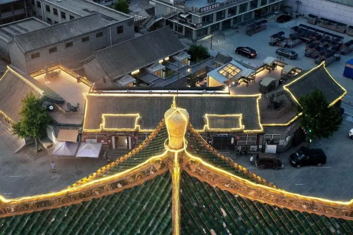 BIM Architecture | Yongning Ancient City · Jinshan Hidden Lane/Local Creation Center