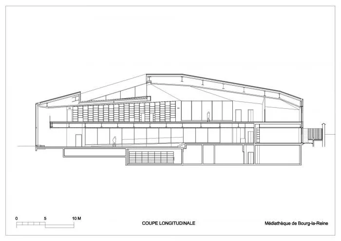 BIM Architecture | Town Tree Courtyard - Queenstown Media Library