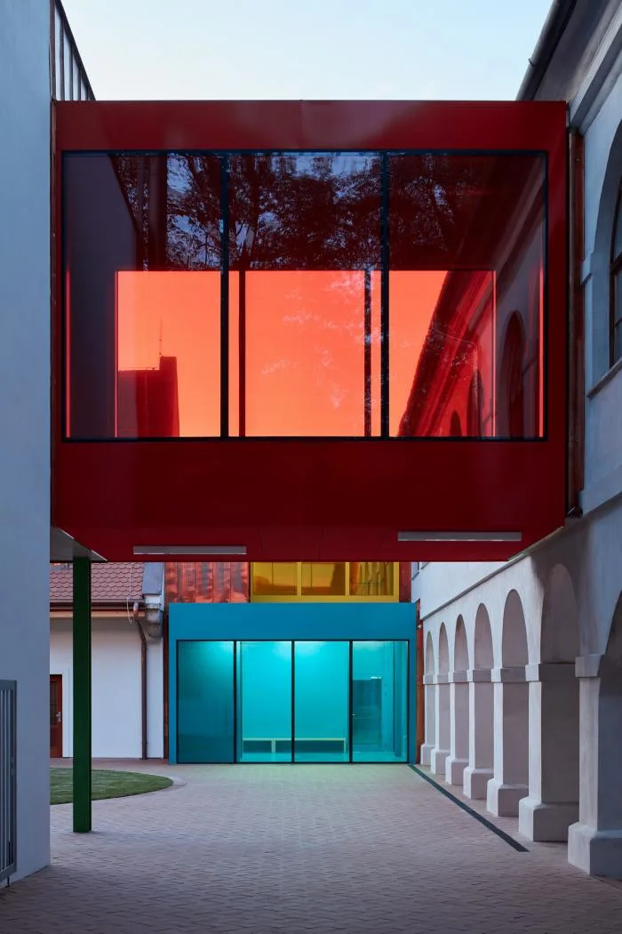 BIM Architecture | Children's Castle in Fairy Tale Books: Vřesovice Elementary School Expansion