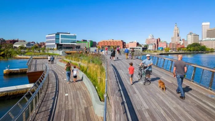 BIM Architecture | The Link of the City - Providence Pedestrian Bridge