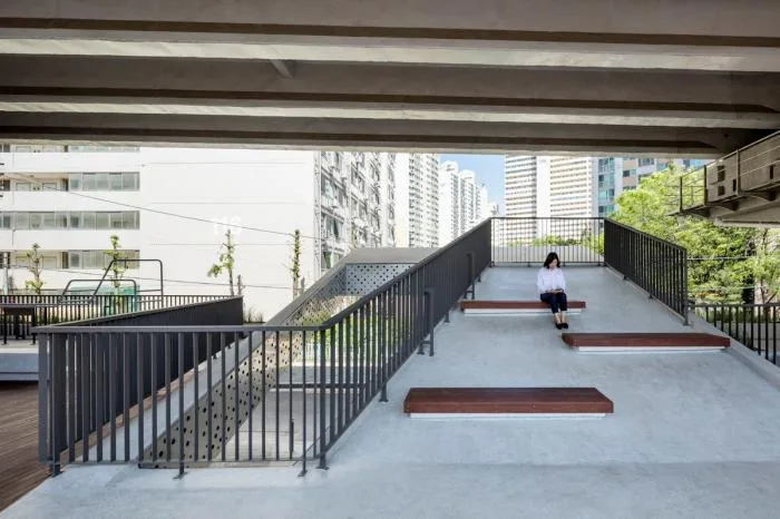 BIM Architecture | Seoul Terrace Square, Regenerated Space Under Elevated Bridge