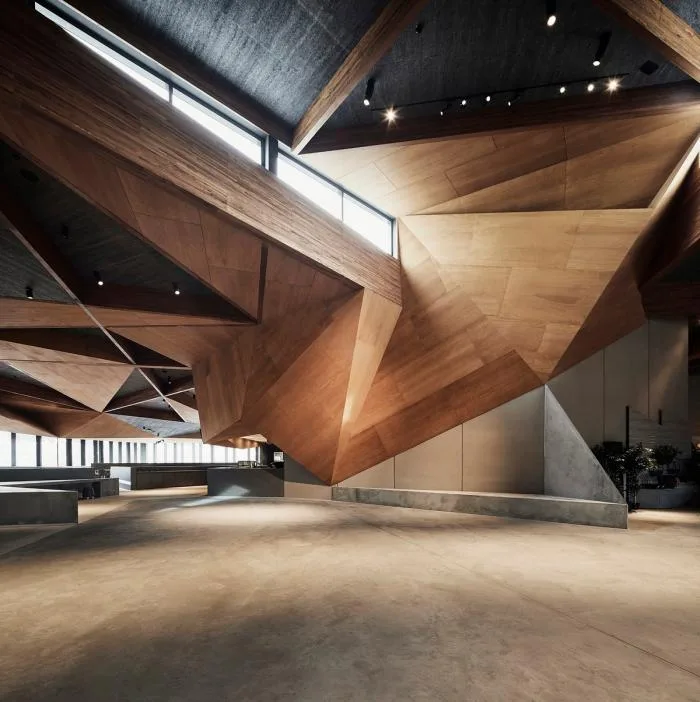 BIM Architecture | Abstract Deconstruction of the 'Long Ridge': Australian Penguin Homecoming Visitor Center