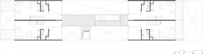 BIM Architecture | Let Light Shine Through the Courtyard - 3470 Collective Residence, Buenos Aires