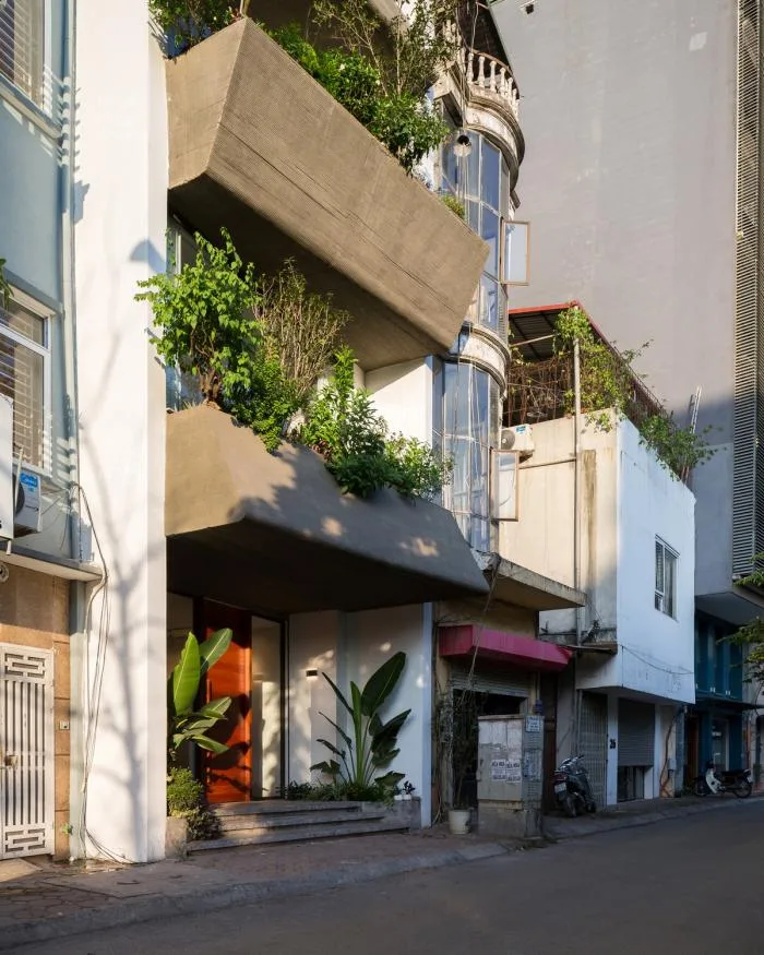 BIM Architecture | Dancing Sky Garden: Vietnamese Row House