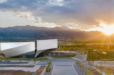 BIM Architecture: The US Olympic Museum Designed with a Windmill-Inspired Rotation by DS+R-BIM WORLD