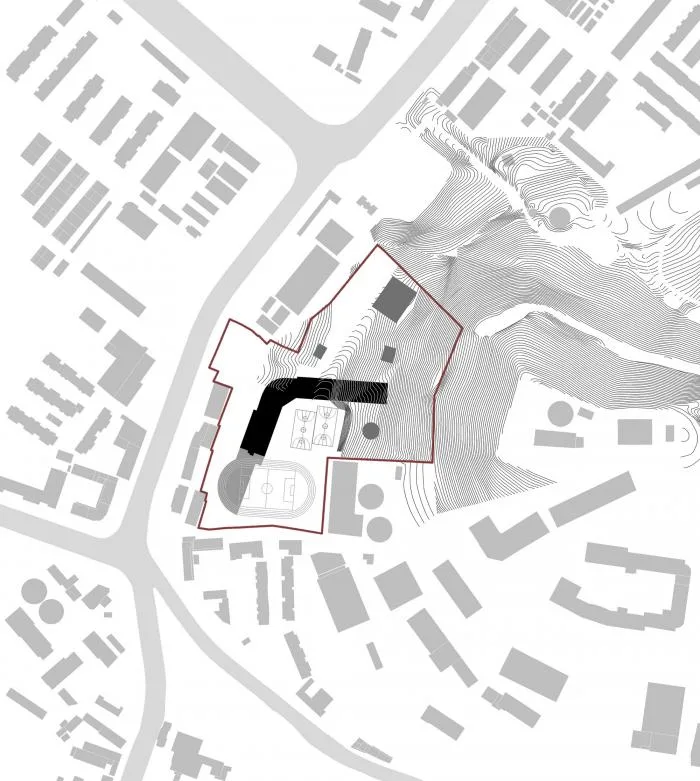 BIM Architecture | Campus Regeneration, Half Mountain Half School: Yunnan Yuxi Ecological Experimental Primary School/Conceptual Design