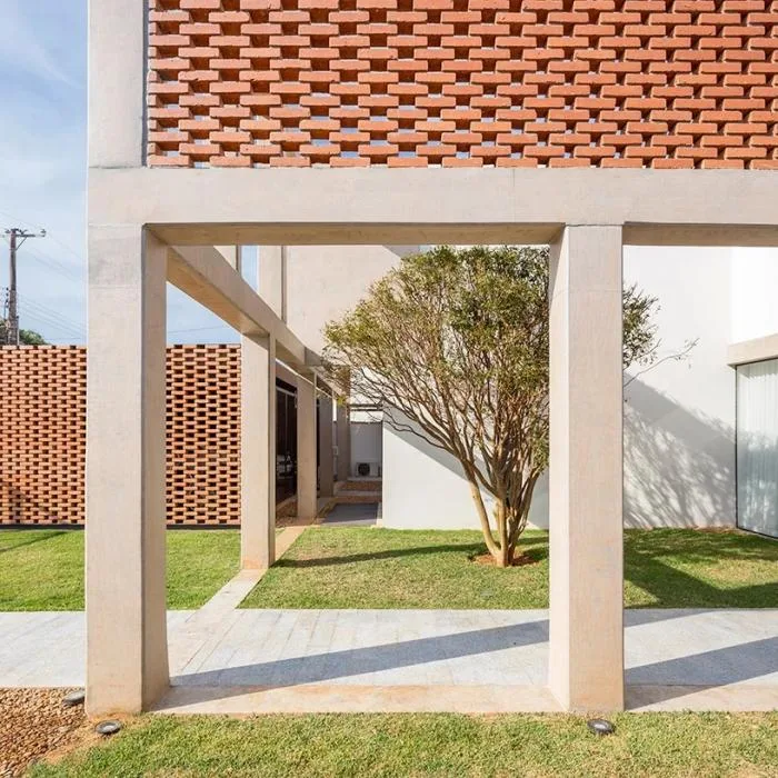 BIM Architecture | Concrete "Grid" Residential Buildings with Aesthetic Structural Form