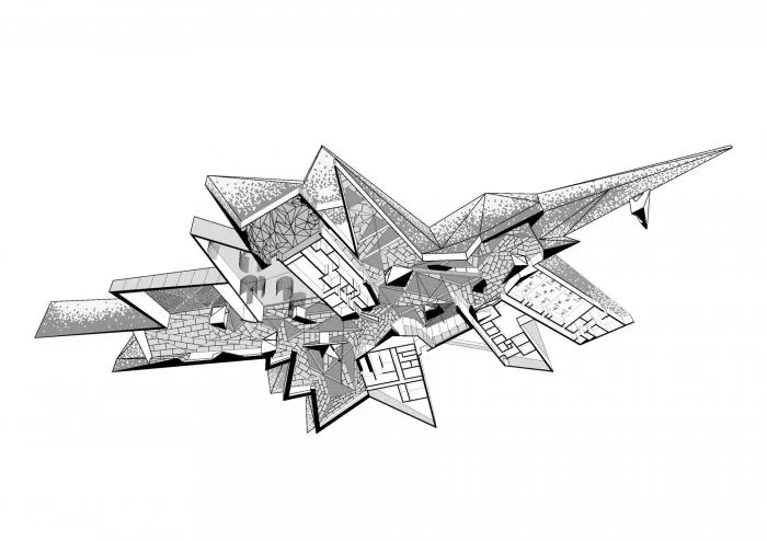 BIM Architecture | Abstract Deconstruction of the 'Long Ridge': Australian Penguin Homecoming Visitor Center