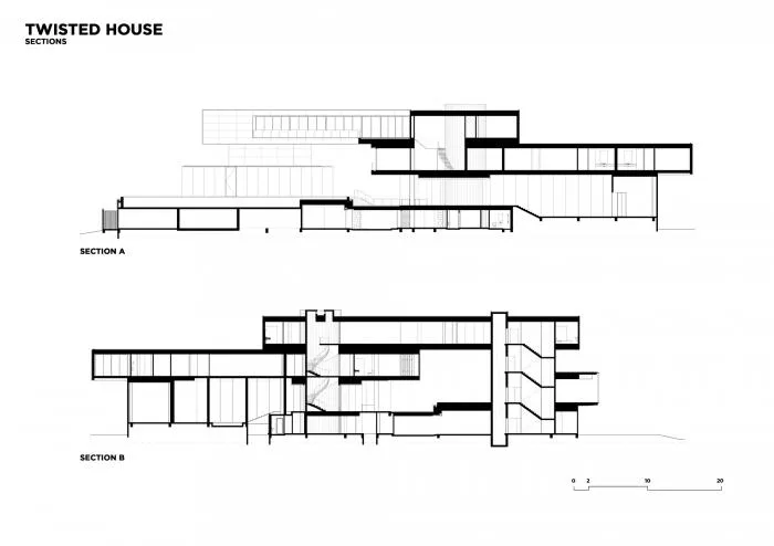 BIM Architecture | Stacking and Twisting Like Wind Trucks - Residential Buildings at the Edge of Rainforest