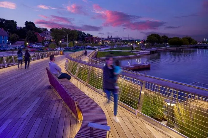 BIM Architecture | The Link of the City - Providence Pedestrian Bridge