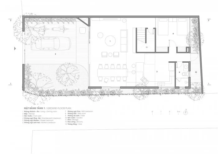 BIM architecture | Poetic dwelling in the city, terrace park cabin