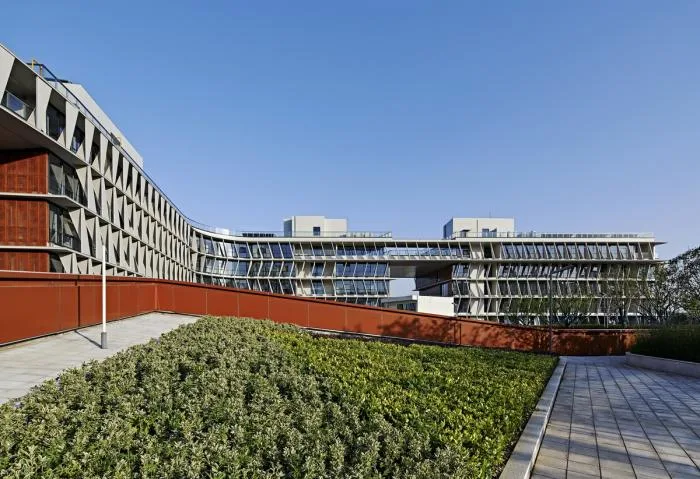 BIM architecture | Freely interpreted enclosed courtyard: Nanjing Pukou Cultural Center/BAU Architecture and Urban Design Firm