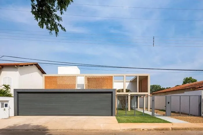 BIM Architecture | Concrete "Grid" Residential Buildings with Aesthetic Structural Form