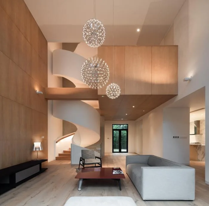 BIM Architecture | Quiet and Warm Space, Hangzhou Spiral Villa/Diyoukuang Architectural Design Studio