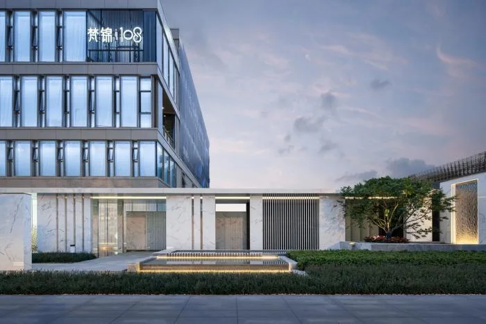 BIM Architecture | Coexistence of Elegance and Light Luxury: Chengdu Jindi Commercial&Design Co., Ltd; Hongyang Real Estate · Fanjin 108 Life Experience Hall/Chengzhi Design