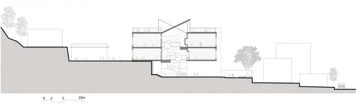 BIM Architecture | Expression of Terrain Relationships: Wushe Town Central Kindergarten/Dongyi Architecture