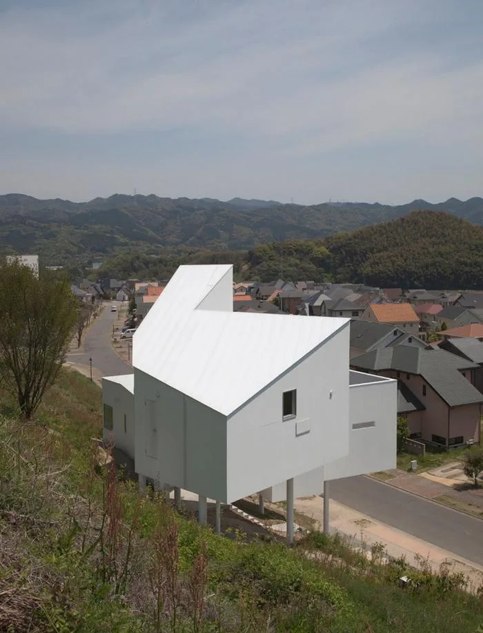 BIM Architecture | Residential Buildings on Slopes: 8008