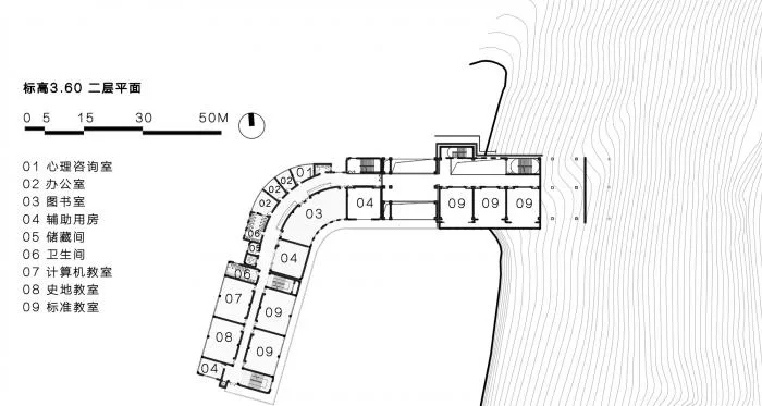 BIM Architecture | Campus Regeneration, Half Mountain Half School: Yunnan Yuxi Ecological Experimental Primary School/Conceptual Design