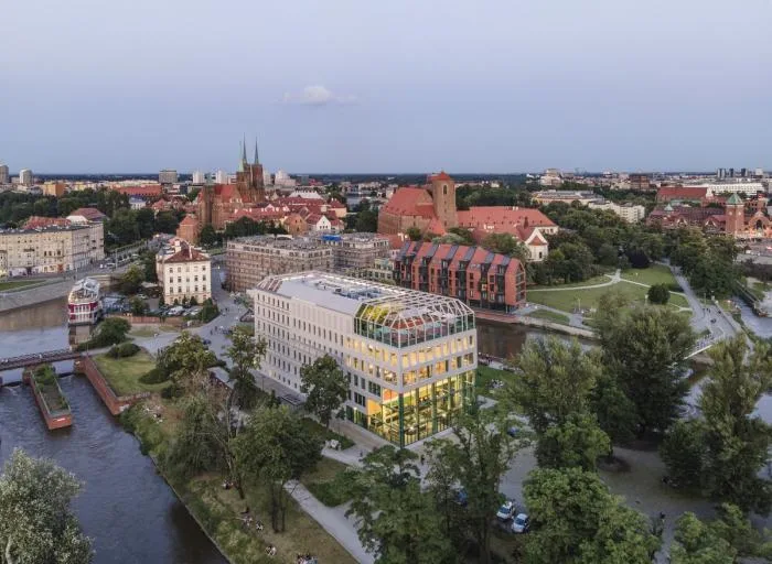 BIM Architecture | Translucent, Semi Natural: Wroclaw Design Center 'Concordia'/MVRDV