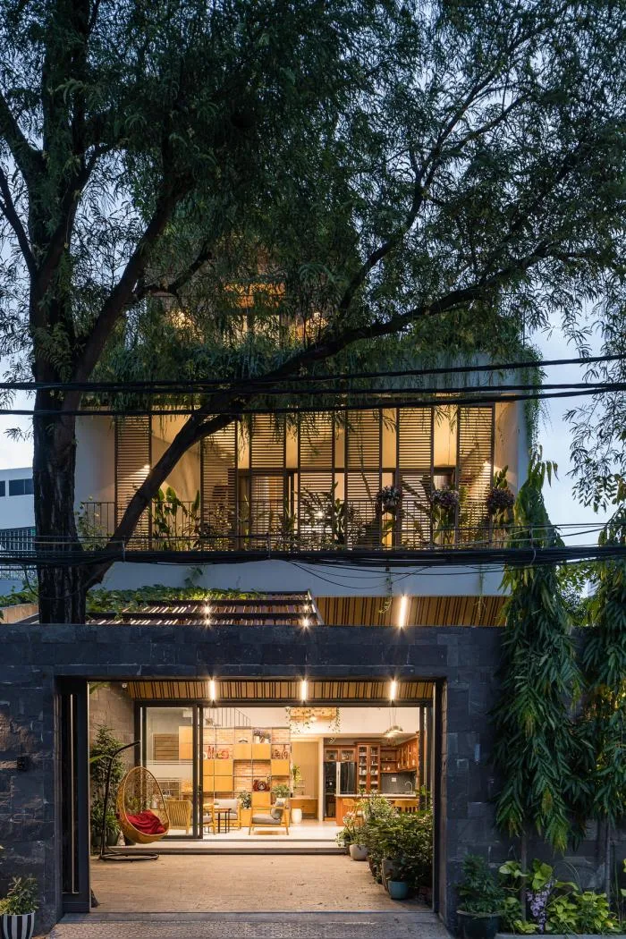 BIM architecture | Poetic dwelling in the city, terrace park cabin