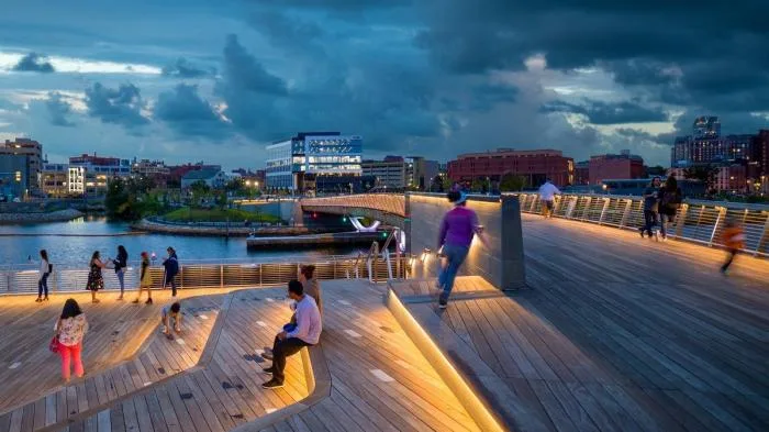 BIM Architecture | The Link of the City - Providence Pedestrian Bridge