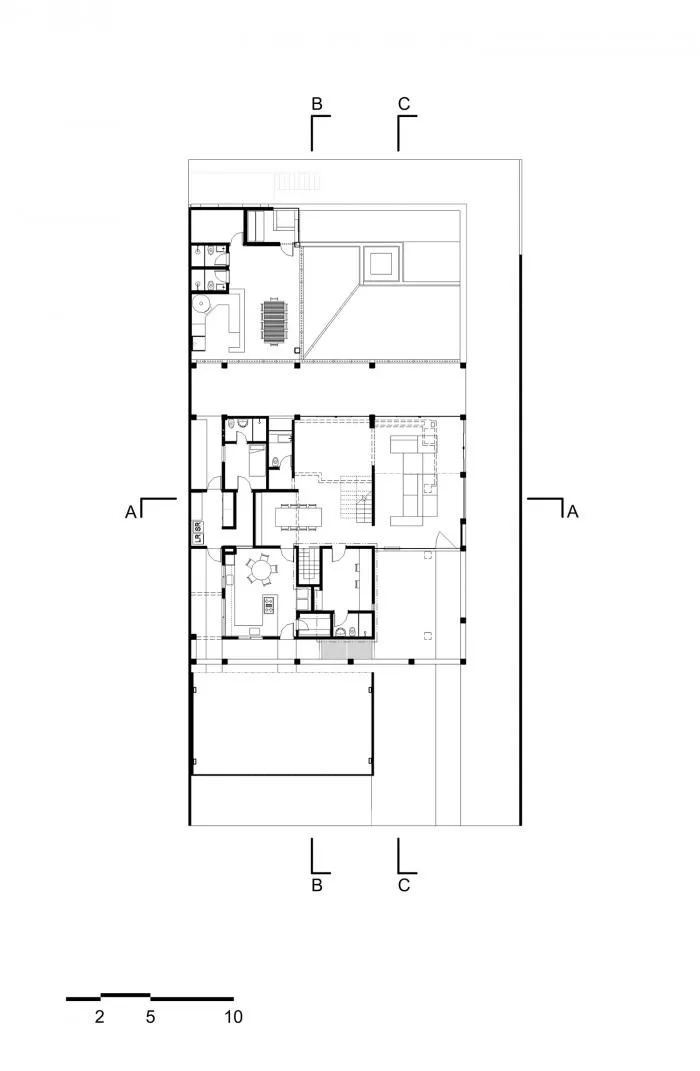 BIM Architecture | Concrete "Grid" Residential Buildings with Aesthetic Structural Form