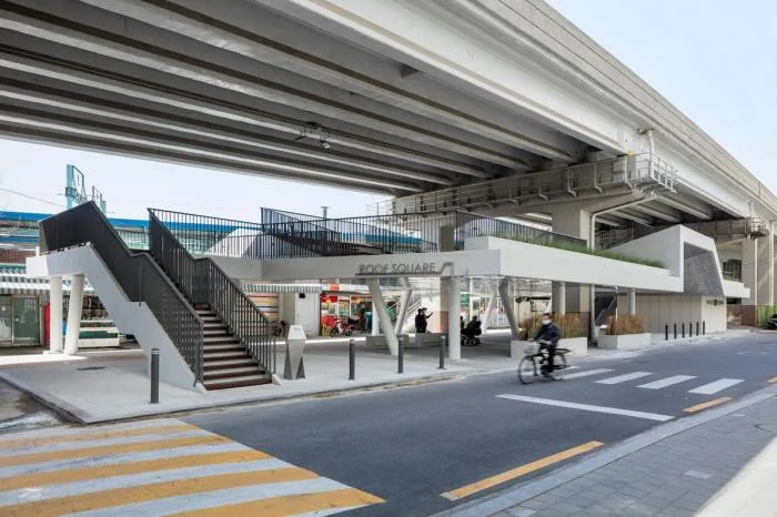 BIM Architecture | Seoul Terrace Square, Regenerated Space Under Elevated Bridge