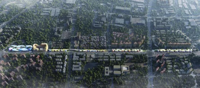 BIM Architecture | Aedas New Work: 2.4-kilometer Super Line Park, New Commercial Model for Parks