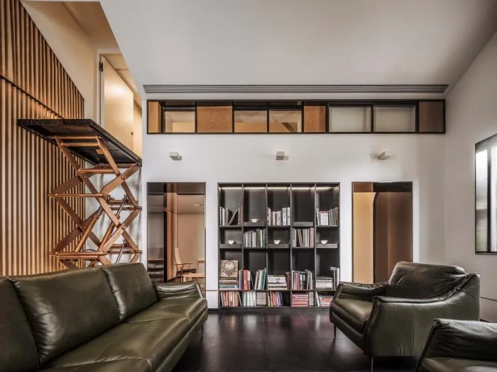 BIM architecture | One meter storage: showcasing skills quietly in a 100 square meter yard