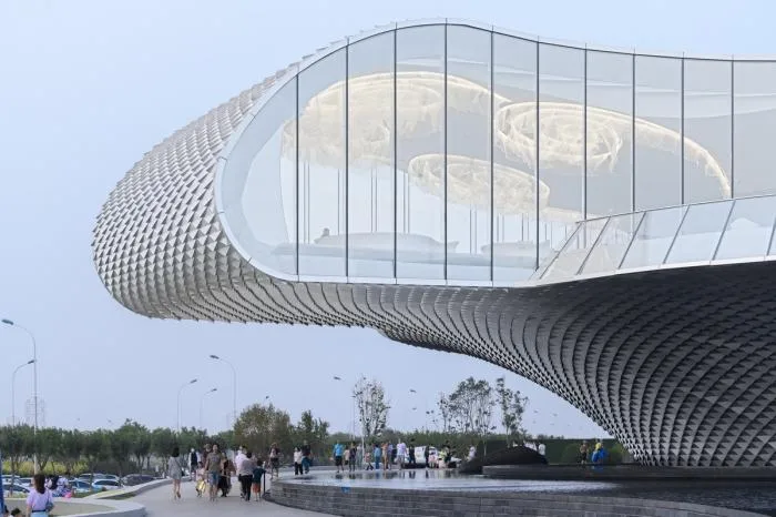 BIM Architecture | Field Space and Art Mirror: Shimao · Wave Art Museum/Beijing Riqing Architectural Design