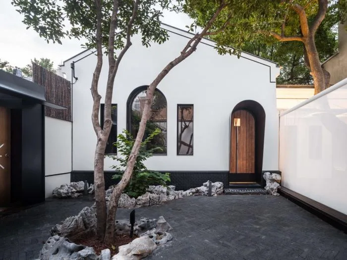 BIM architecture | One meter storage: showcasing skills quietly in a 100 square meter yard