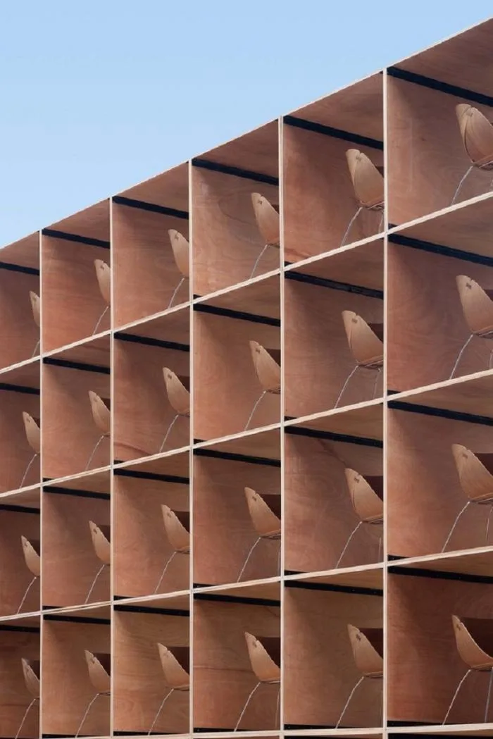 BIM Architecture | Urban Construction & Rural Rebirth, Flexible Application of Low Tech Plywood/ROOI