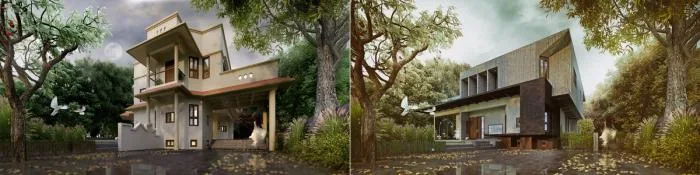 BIM Architecture | Private Mansion 555, India