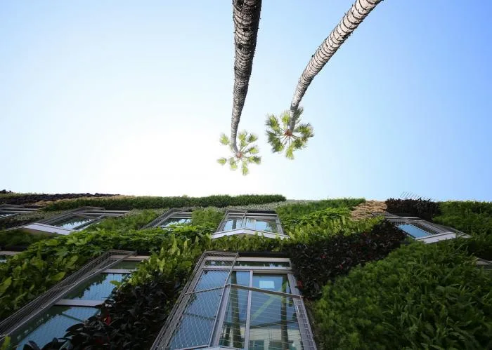 BIM Architecture | MAD's first project in the United States, 'Beverly Hills Courtyard,' completed, small village on the hillside