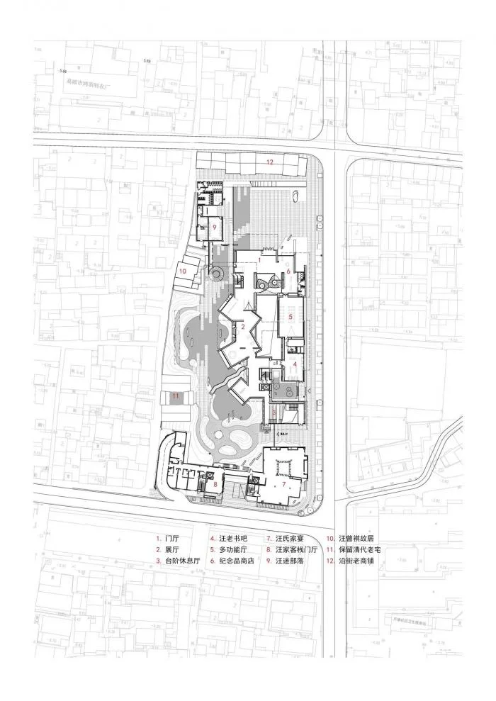 BIM Architecture | Wang Zengqi Memorial Hall Cultural Characteristic Block/Tongji University Architectural Design and Research Institute